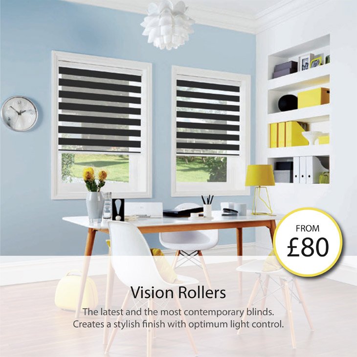 the latest and the most contemporary blinds. creates a stylish finsih with optimum light control.